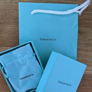 Genuine Tiffany's box, bag and pouch